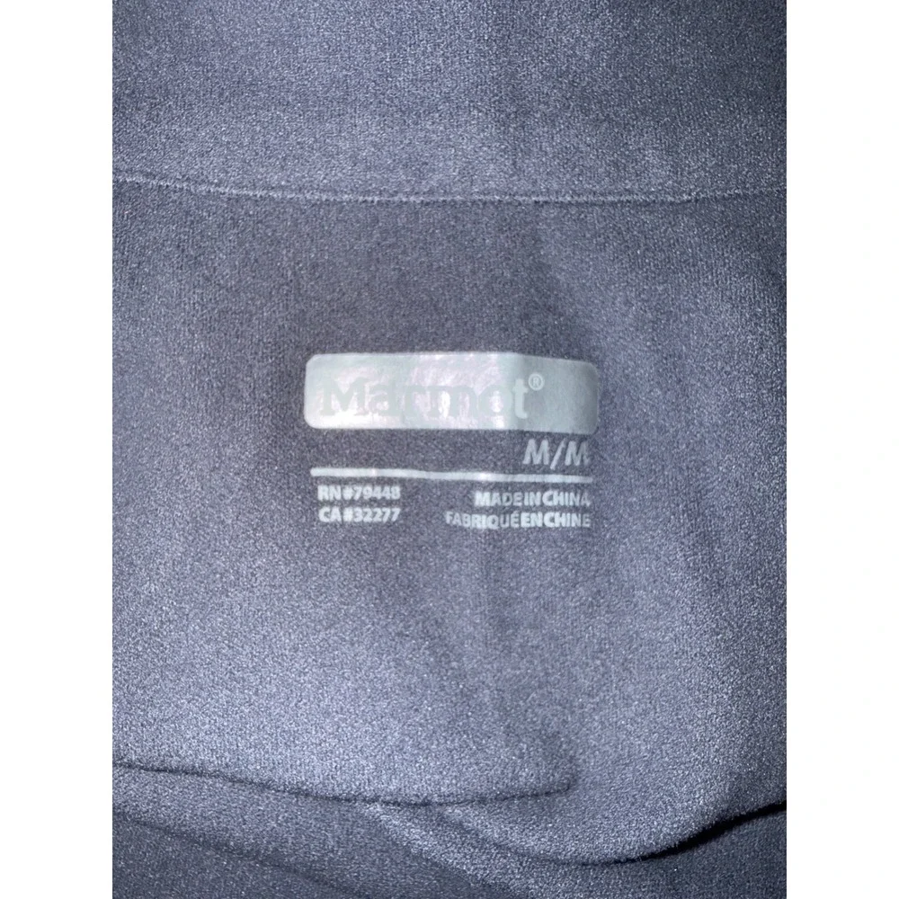 Marmot Variant Hybrid Jacket Mens Medium Grey Quilted Softshell Technical